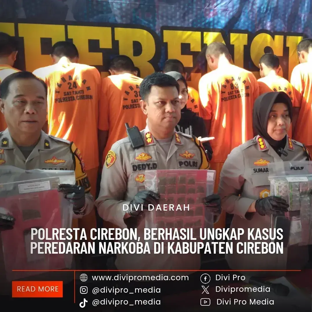 Kasus Peredaran Narkoba di Kabupaten Cirebon