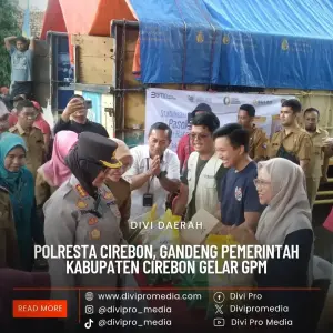 Polresta Cirebon, Gandeng Pemkab Cirebon Gelar GPM. DM1/divipromedia.com