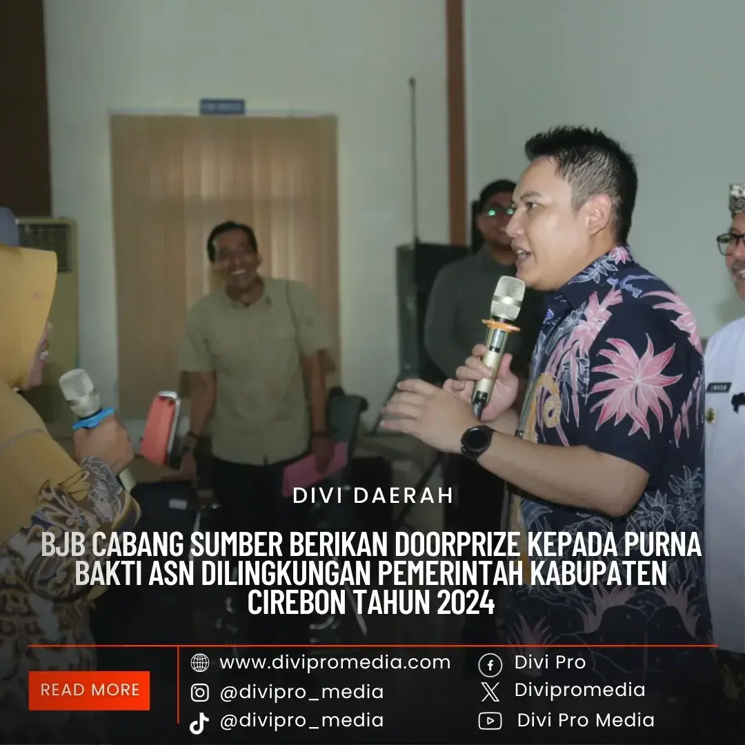 Bjb Cabang Sumber Berikan Doorprize
