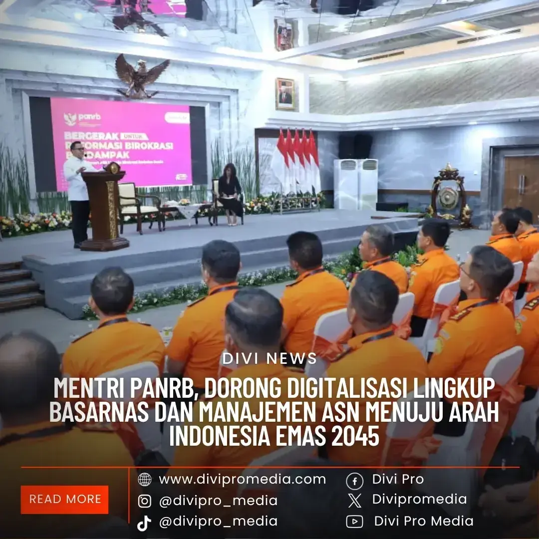 Digitalisasi Lingkup Basarnas dan Manajemen ASN. Foto : DM1/divipromedia.com