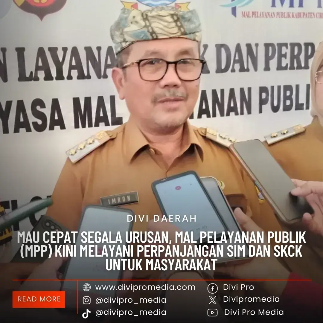 Mal Pelayanan Publik (MPP) Melayani Perpanjangan SIM dan SKCK Untuk Masyarakat. DM1/divipromedia.com