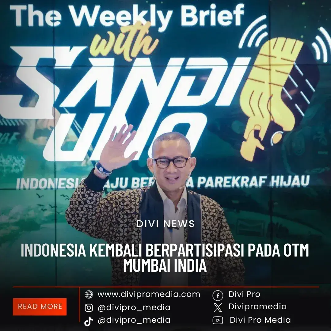Indonesia Kembali Berpartisipasi pada OTM Mumbai salah satu bursa pariwisata internasional terbesar di India