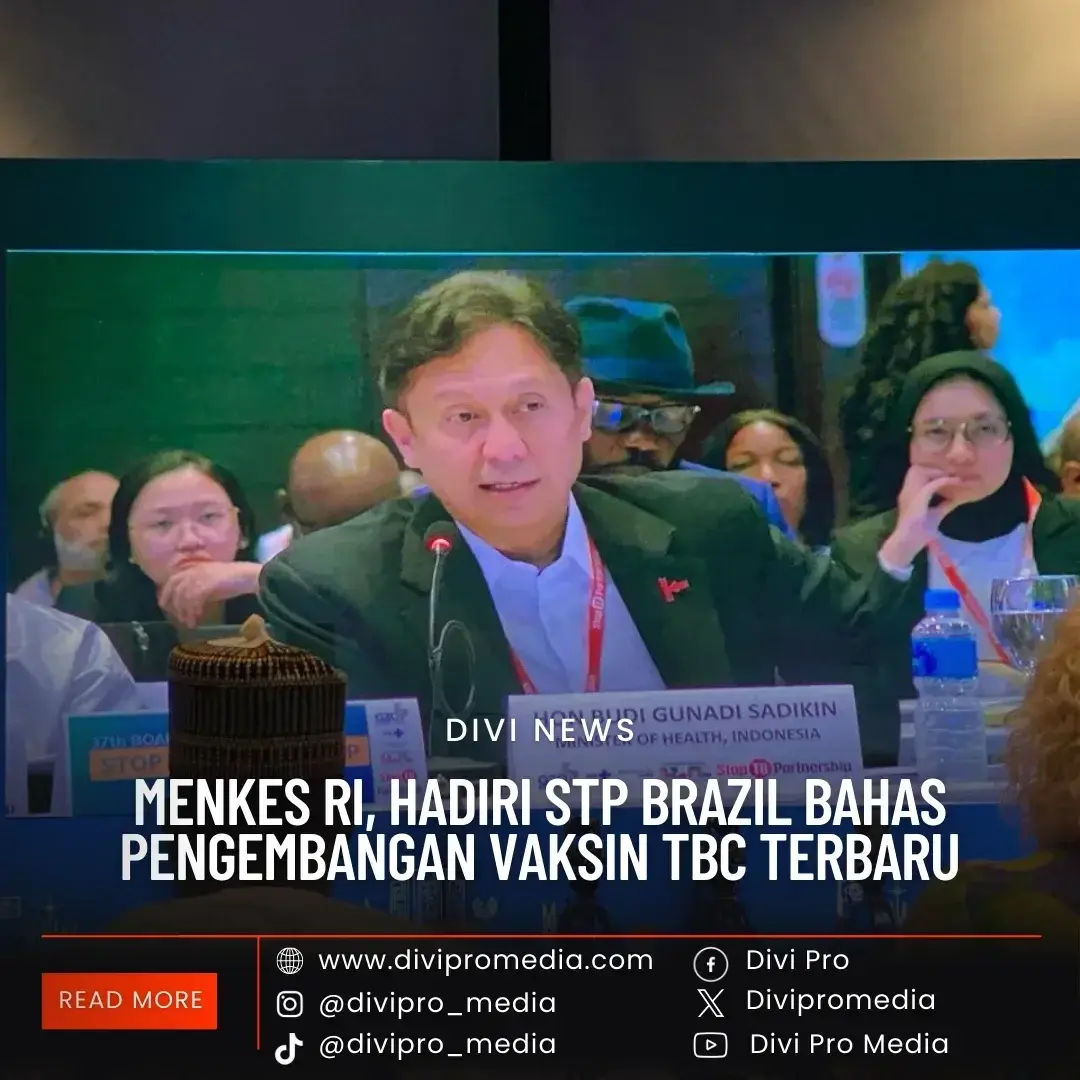 Menkes RI, Hadiri STP Brazil