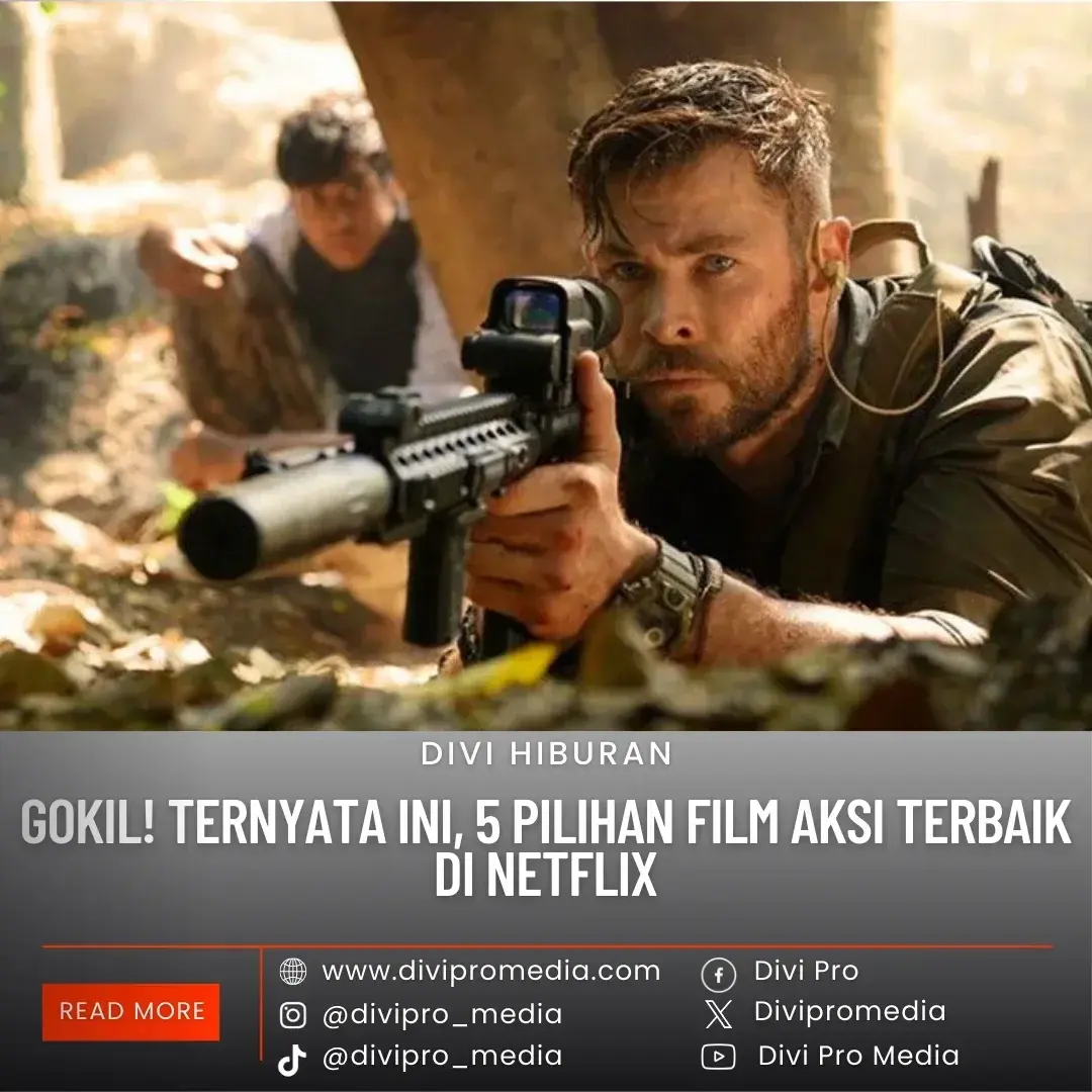 Ternyata ini, beberapa Film aksi terbaik di Netflix. FOTO: Pinterest/divipromedia.com