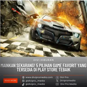 Ternyata ini, beberapa pilihan game favorit, rasakan sensasi permainan yang berbeda. FOTO: Pinterest/divipromedia.com