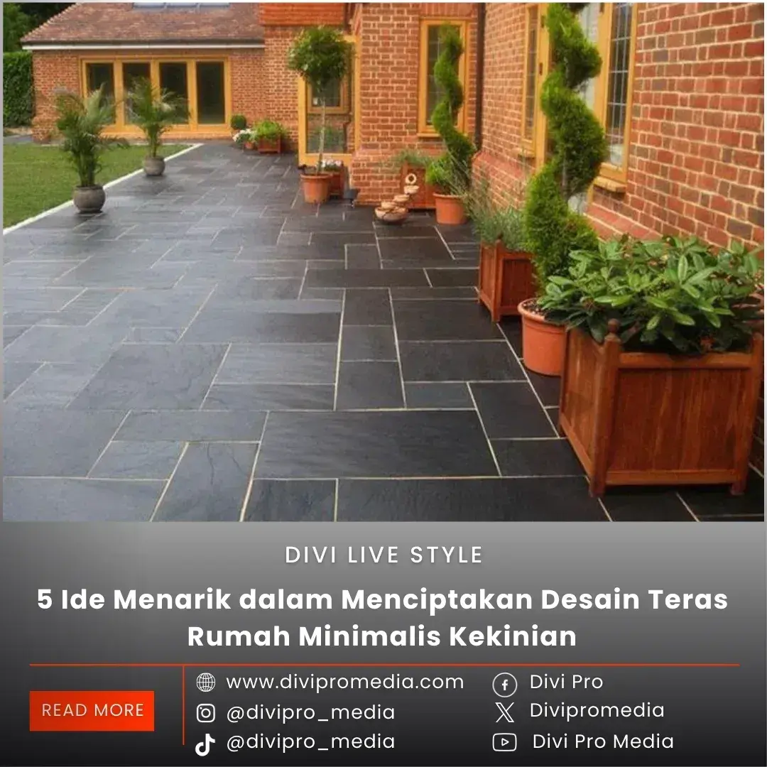 Ide Menarik Desain Teras Rumah Minimalis Kekinian