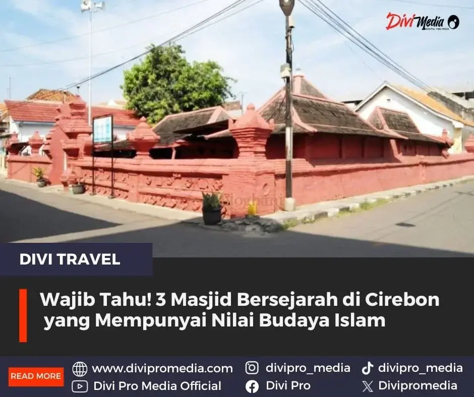 3 Masjid Bersejarah di Cirebon