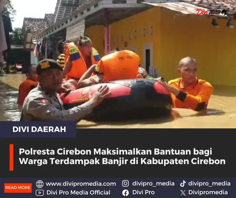 Warga Terdampak Banjir di Kabupaten Cirebon