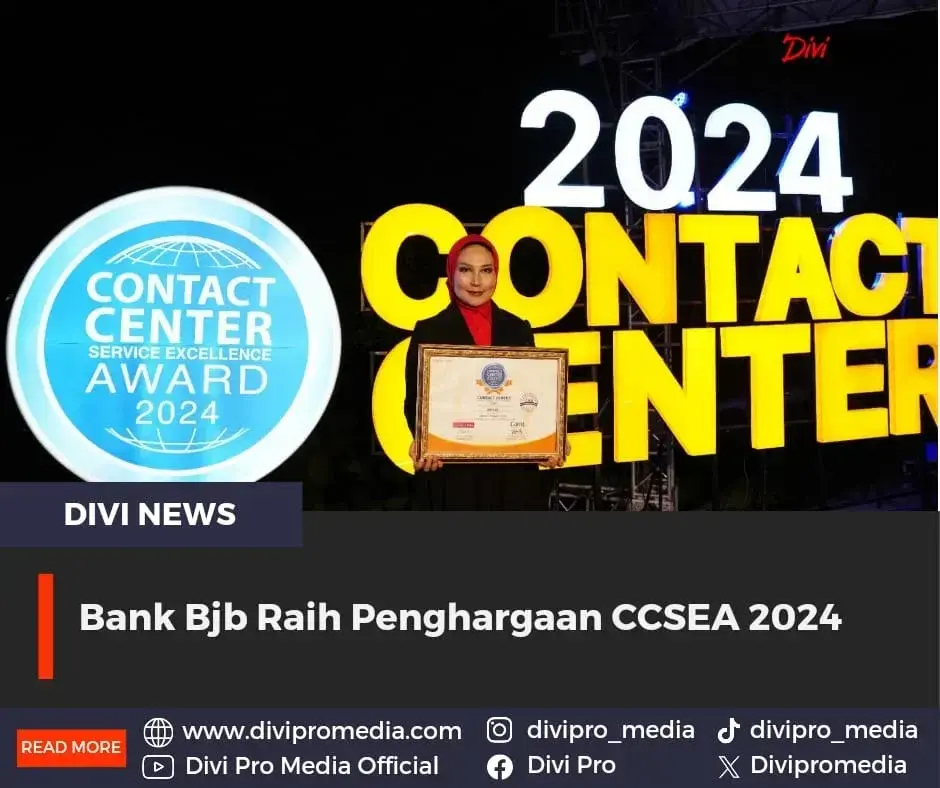 Bank Bjb Raih Penghargaan CCSEA 2024