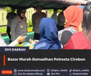 Bazar Murah Ramadhan Polresta Cirebon
