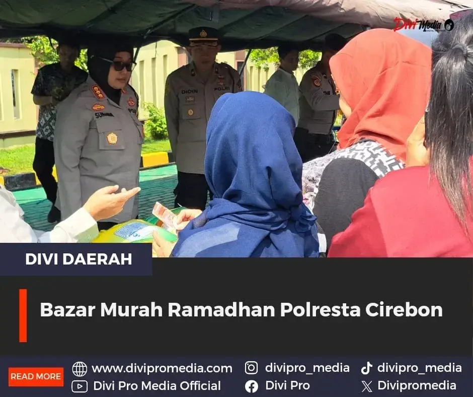 Bazar Murah Ramadhan Polresta Cirebon