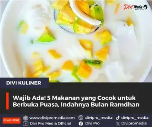 Makanan yang Cocok untuk Berbuka Puasa