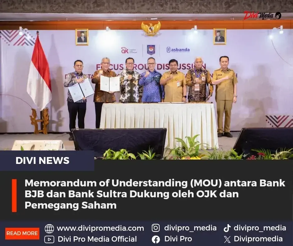 Memorandum of Understanding (MOU) antara Bank BJB dan Bank Sultra