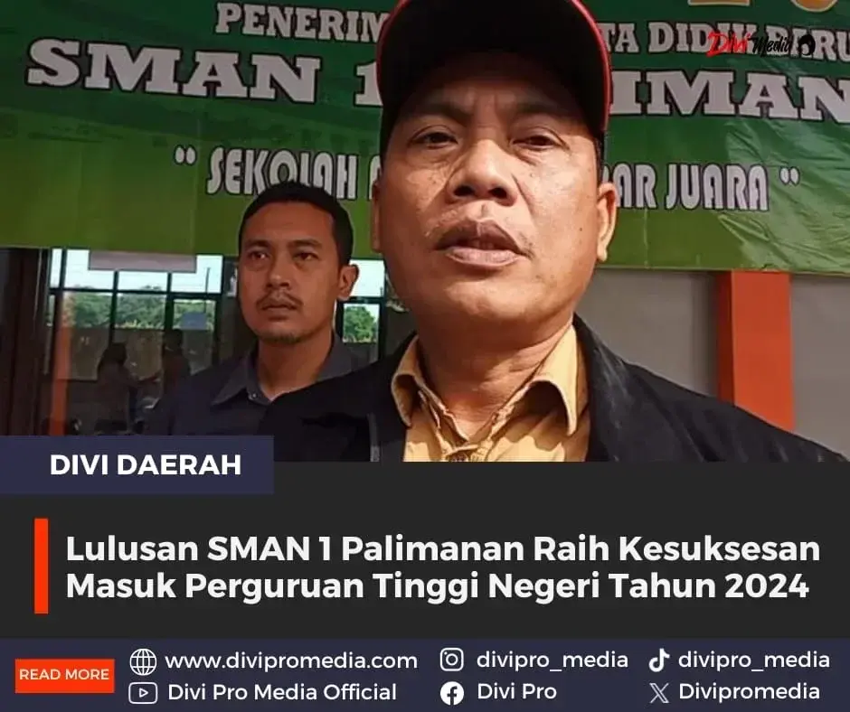 Lulusan SMAN 1 Palimanan Raih Kesuksesan Masuk Perguruan Tinggi Negeri Tahun 2024