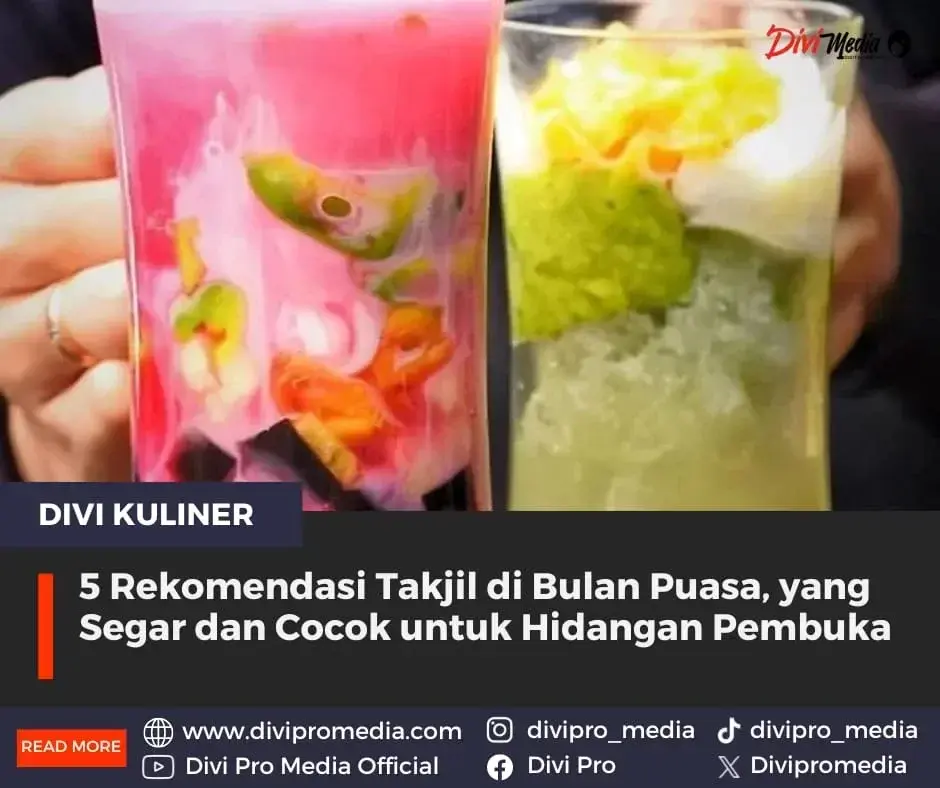 Rekomendasi takjil di bulan puasa