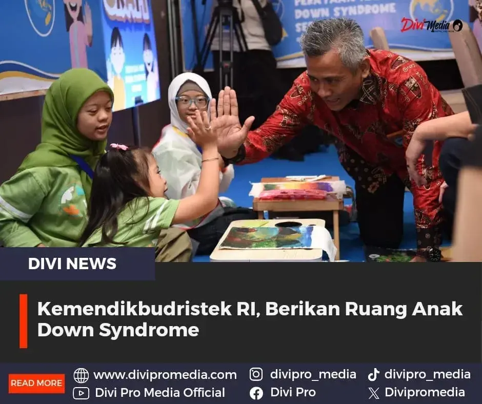 Kemendikbudristek RI, Berikan Ruang Anak Down Syndrome