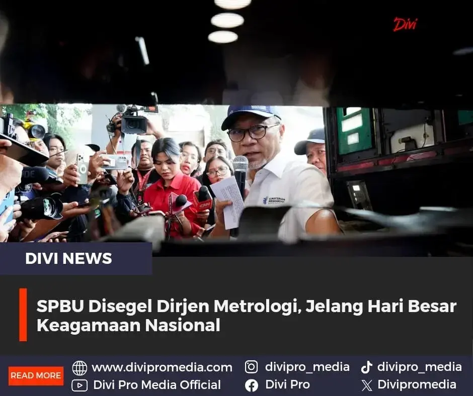 SPBU Disegel Dirjen Metrologi