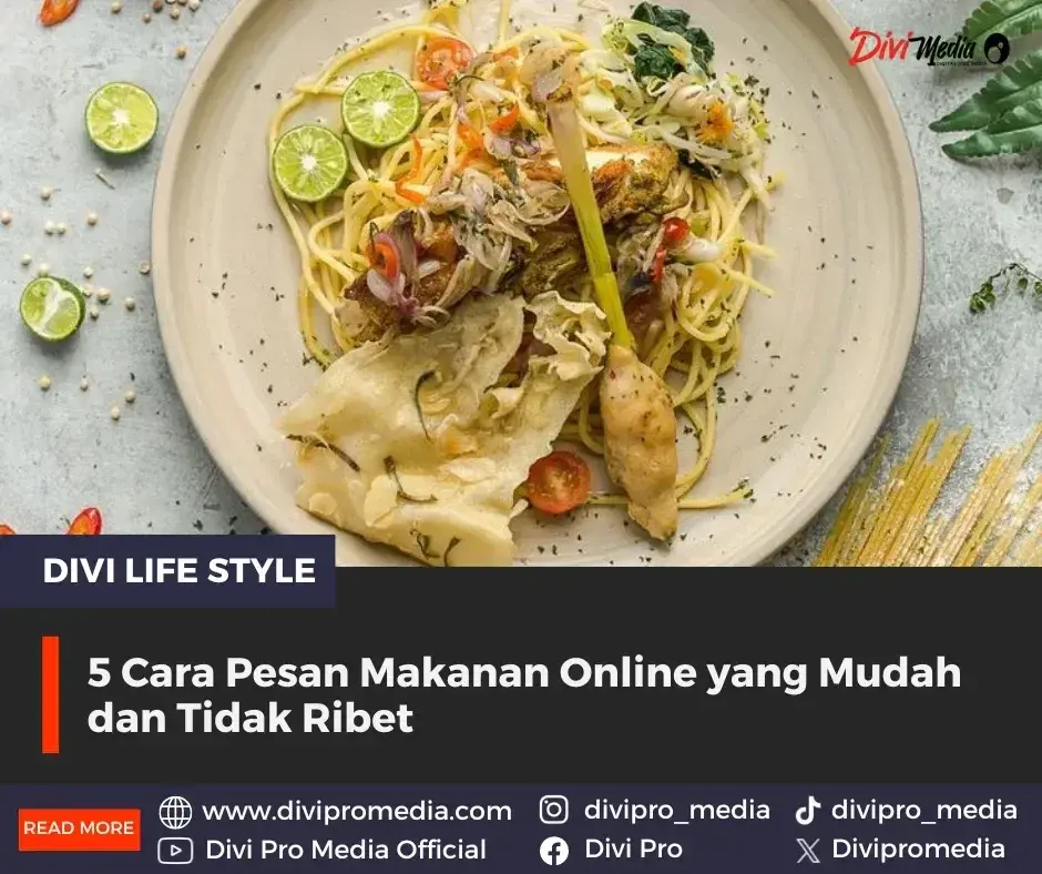 Cara Pesan Makanan Online