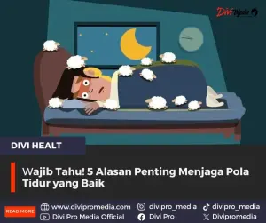 Wajib Tahu! 5 Alasan Penting Menjaga Pola Tidur yang Baik