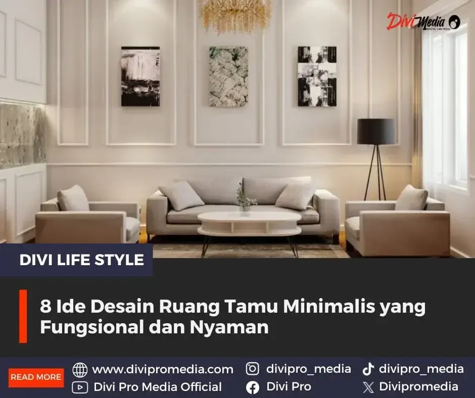 ide desain ruang tamu minimalis