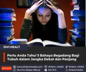 Bahaya begadang bagi tubuh