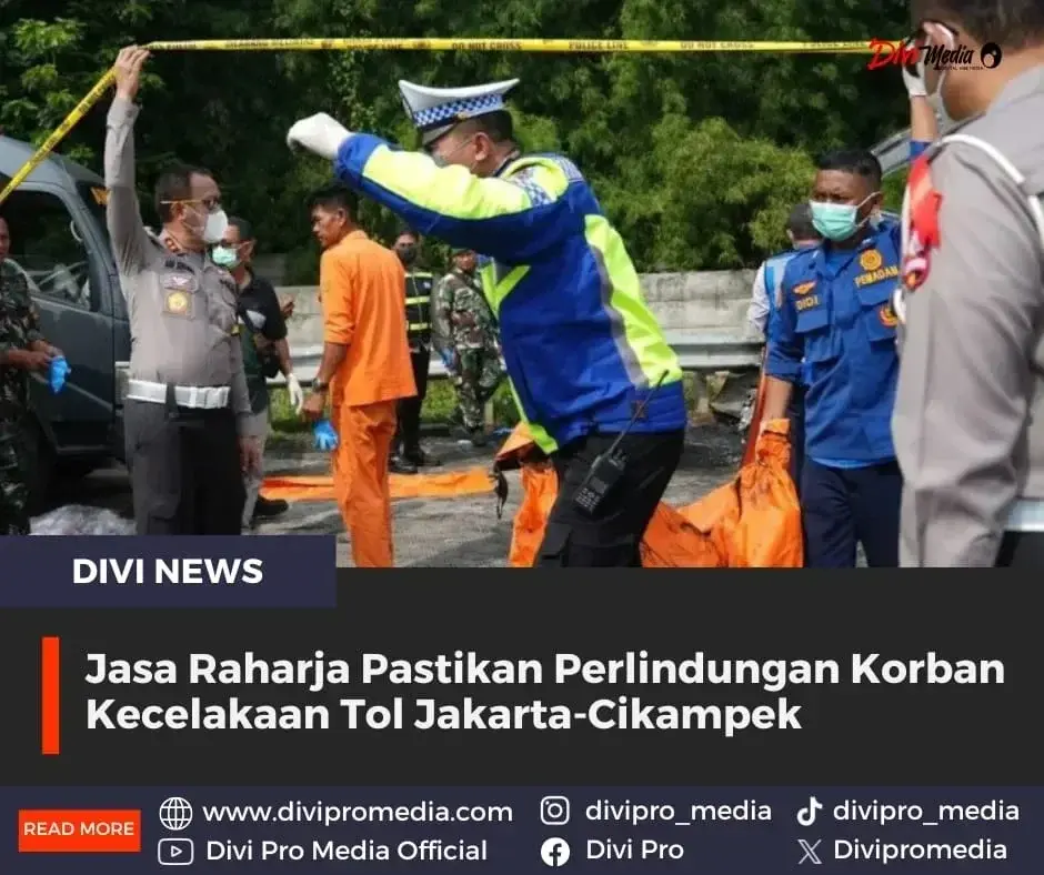 Jasa Raharja Pastikan Perlindungan Korban Kecelakaan Tol Jakarta-Cikampek Jasa Raharja Pastikan Perlindungan Korban Kecelakaan Tol Jakarta-Cikampek