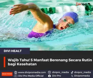 Wajib Tahu! 5 Manfaat Berenang Secara Rutin bagi Kesehatan