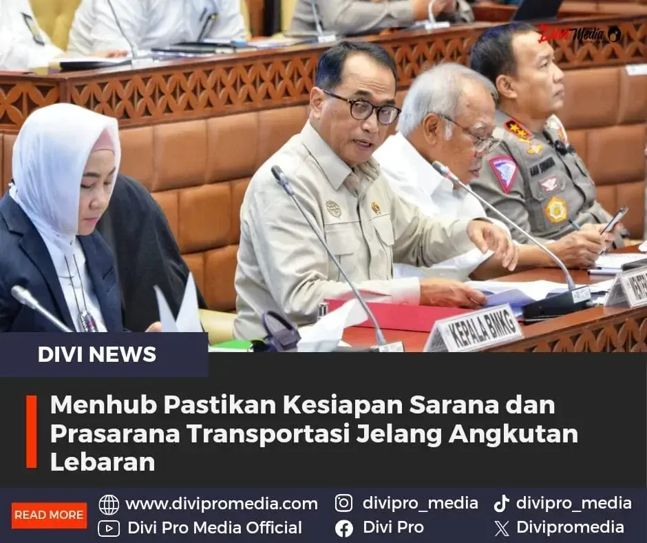 Menhub Pastikan Kesiapan Sarana dan Prasarana Transportasi Jelang Angkutan Lebaran