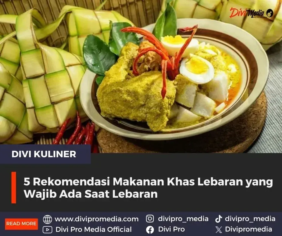 rekomendasi makanan khas Lebaran