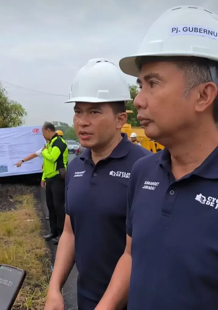 PJ Gubernur Jabar Bey, Inspeksi Progres Perbaikan Jalan
