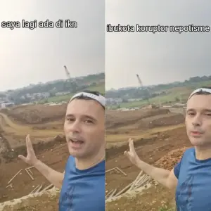 Video Viral Pria Bule Sindir Kritik Tajam Pembangunan Ibu Kota Nusantara