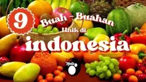 9 BUAH UNIK YANG ADA DI INDONESIA