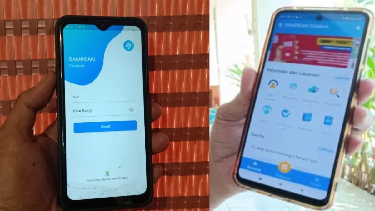 SAMPEAN Aplikasi Penunjang Mobile dibuat Pemerintah Kota Cirebon, Untuk ASN dan PPPK