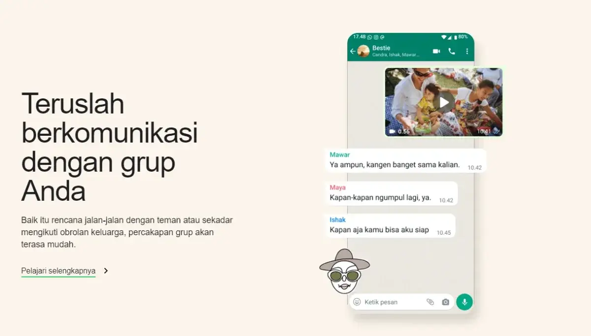 Ini loh Ciri-ciri WhatsApp kamu telah dibajak. FOTO: TangkapanLayar (Whatsapp.com)/Divipromedia.com