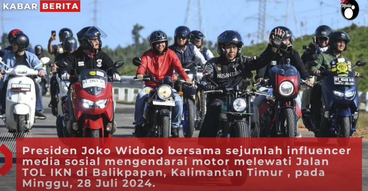 Konvoi Motor bareng Raffi Ahmad dan Atta Halilintar