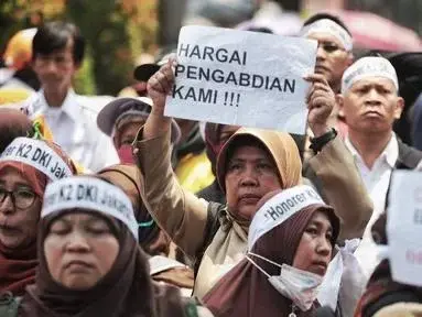 Foto ilustrasi kodisi Tenaga honorer Foto ilustrasi kodisi Tenaga honorer