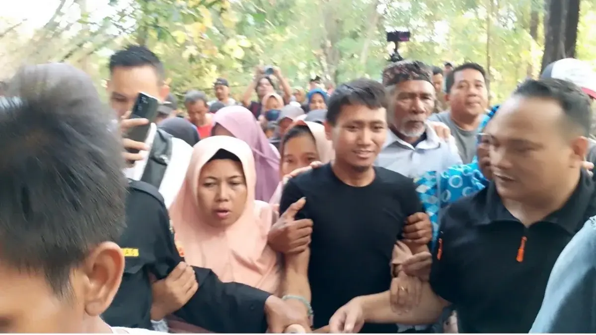 Pegi Setiawan yang telah babas karena terbukti tidak bersalah