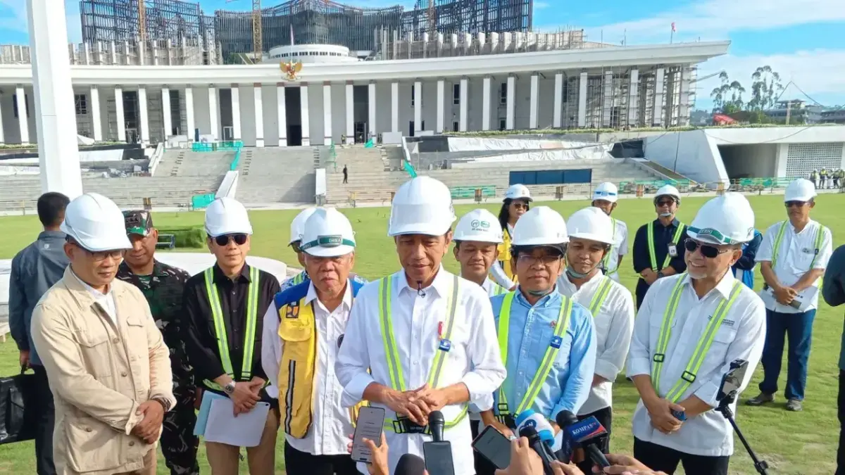 Presiden Jokowi Optimis Ngantor di IKN