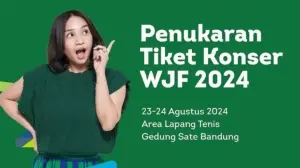 Cara Dapat Tiket West Java Festival 2024: Konser Musik Gratis dengan Penampilan Bintang Terkenal di Bandung. (dok.Medsos Pemprov Jabar)/Divipromedia.com