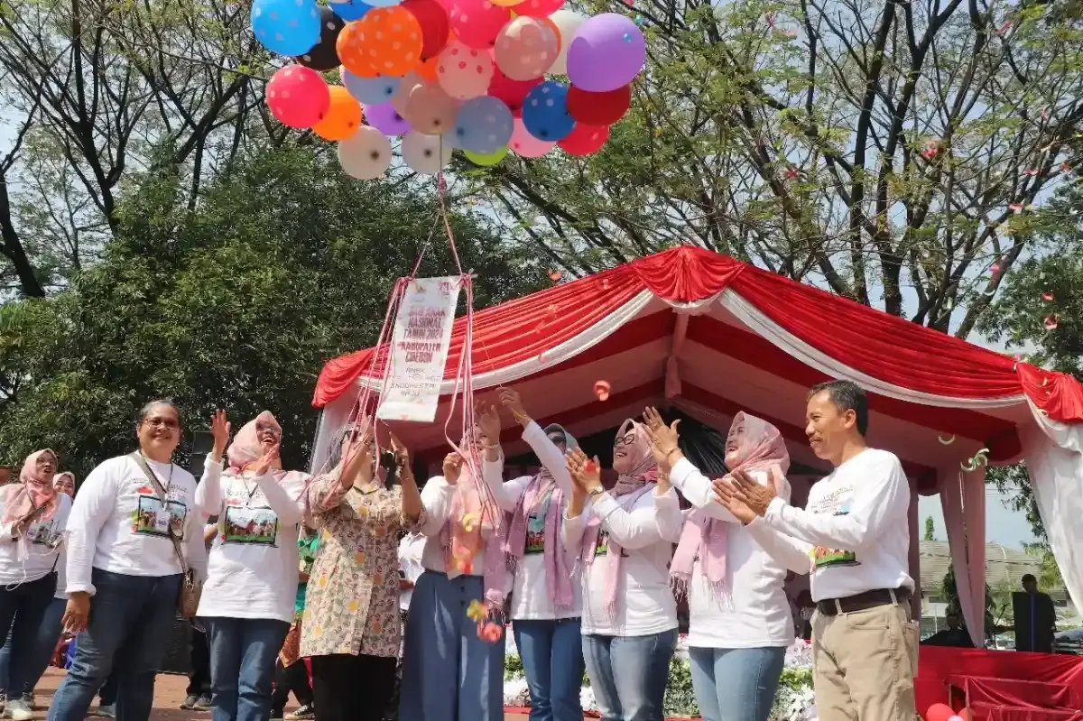 Peringatan Hari Anak Nasional 2024 di Kabupaten Cirebon, Momentum Meningkatkan Perlindungan Anak. (dok.way)