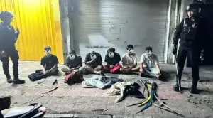 Polres Cirebon Kota, Gagalkan tawuran konten Belasan Remaja Dengan Senjata Tajam Berhasil di Amankan. (dok.Humas Polres Cirebon Kota)