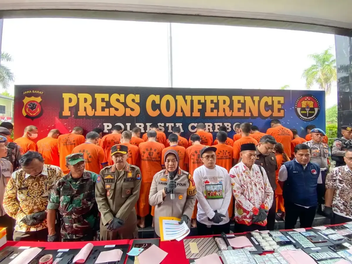 Polresta Cirebon Ungkap 21 Kasus Sabu-Sabu dan OKT (dok.way)