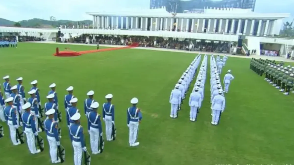 Presiden Jokowi Pimpin Upacara Peringatan Detik-Detik Proklamasi Kemerdekaan RI ke-79 di IKN. Sabtu, (17/8). (dok.setpres)/Divipromedia.com