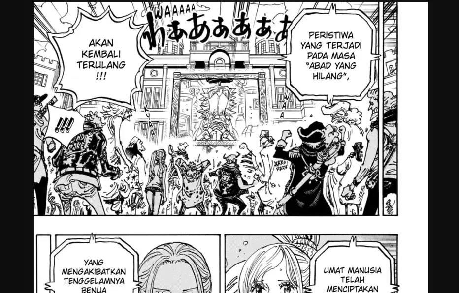 Ini loh Spoiler Menarik Manga One Piece 1122. FOTO: TangkapanLayar