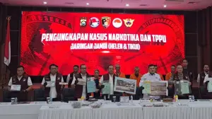 Polri Bongkar Jaringan Narkoba Kakak Beradik di Jambi, Untung Capai Miliaran Rupiah.