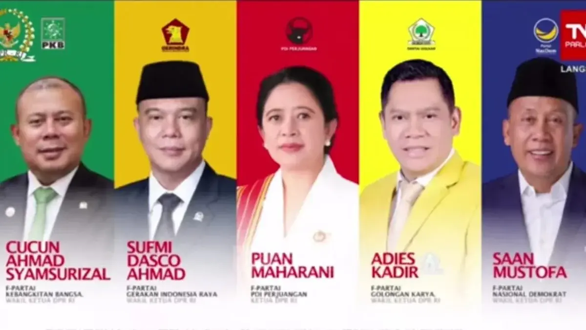 Deretan Harta Kekayaan Pimpinan DPR RI Baru dilantik Berdasarkan LHKPN. (divipromedia.com)