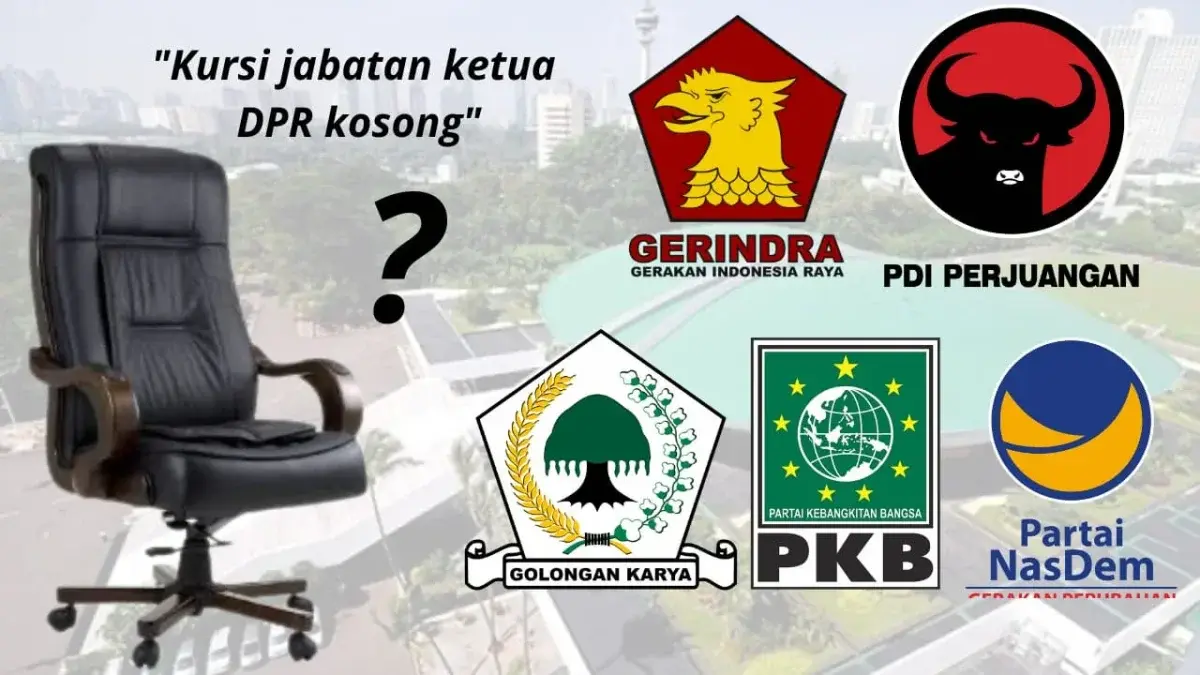 Ilustrasi jabatan kosong Ketua dan Wakil DPR/divipromedia.com Ilustrasi jabatan kosong Ketua dan Wakil DPR/divipromedia.com