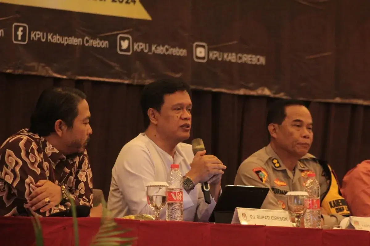 Sekda Kabupaten Cirebon Dorong Kolaborasi Penyelenggara Pemilu untuk Cegah Sengketa Pilkada 2024. (Dok. Way divipromedia.com)