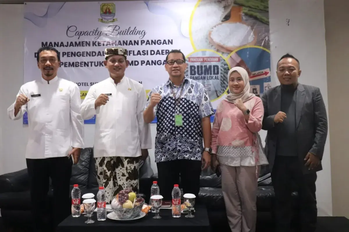 Building Manajeman Ketahanan Pangan Daerah Pengendalian Inflasi Daerah dan Pembentukan BUMD Pangan
