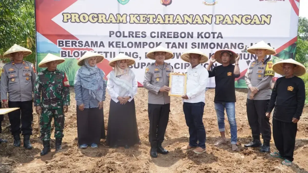 Polres Cirebon Gelar Ketahanan Panganwujudkan Program Asta Cita Presiden RI Polres Cirebon Gelar Ketahanan Panganwujudkan Program Asta Cita Presiden RI